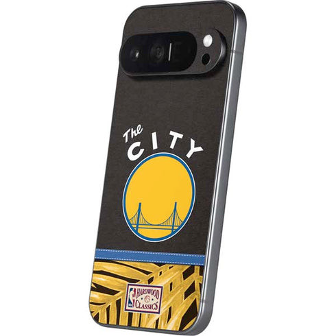 NBA Golden State Warriors Retro Palms Pixel 9 Pro XL Skin